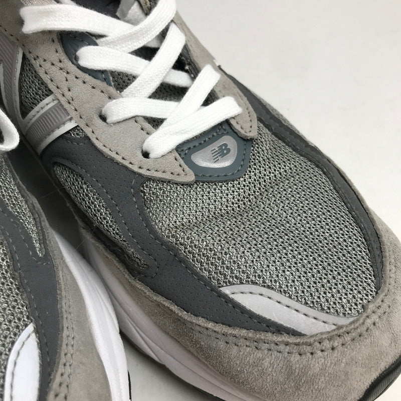 【中古品】【メンズ】 NEW BALANCE ニューバランス M990GL6 990V6 "GRAY" スニーカー 靴 シューズ 162-260628-mh-09-fuz サイズ：27cm カラー：グレー 万代Net店