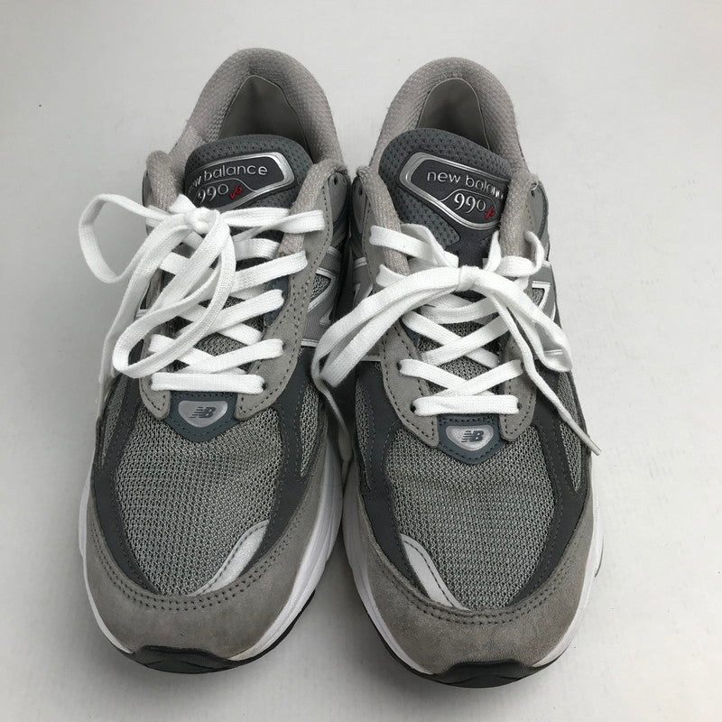 【中古品】【メンズ】 NEW BALANCE ニューバランス M990GL6 990V6 "GRAY" スニーカー 靴 シューズ 162-260628-mh-09-fuz サイズ：27cm カラー：グレー 万代Net店