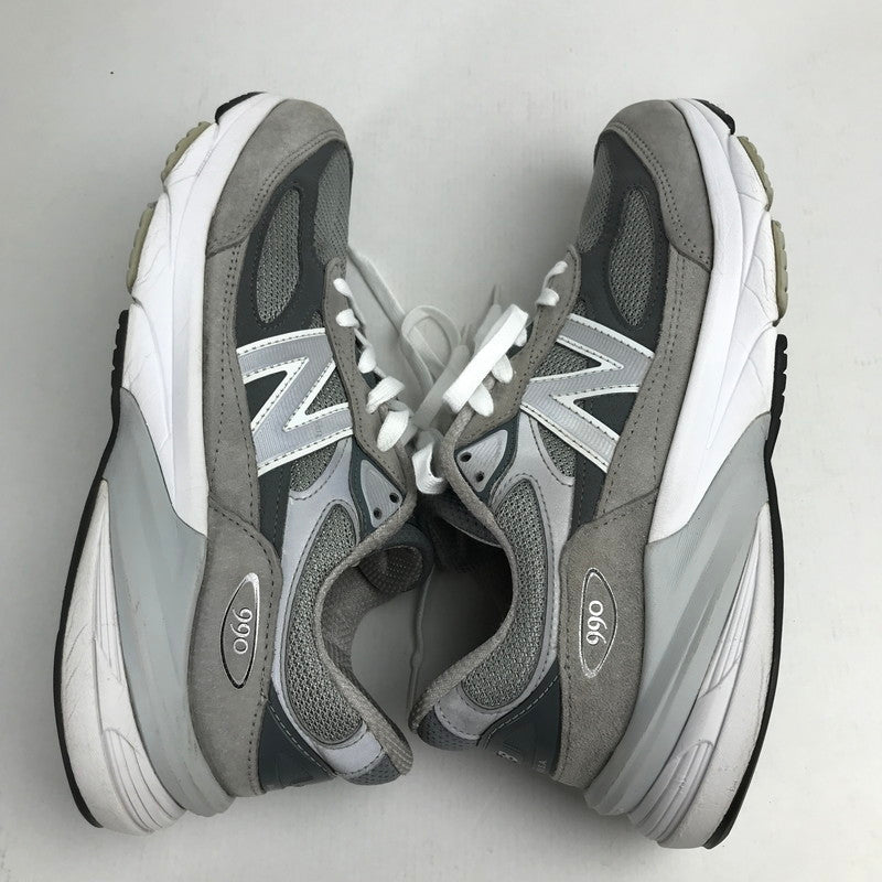 【中古品】【メンズ】 NEW BALANCE ニューバランス M990GL6 990V6 "GRAY" スニーカー 靴 シューズ 162-260628-mh-09-fuz サイズ：27cm カラー：グレー 万代Net店
