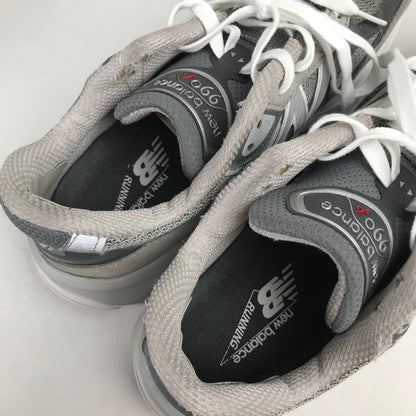 【中古品】【メンズ】 NEW BALANCE ニューバランス M990GL6 990V6 "GRAY" スニーカー 靴 シューズ 162-260628-mh-09-fuz サイズ：27cm カラー：グレー 万代Net店