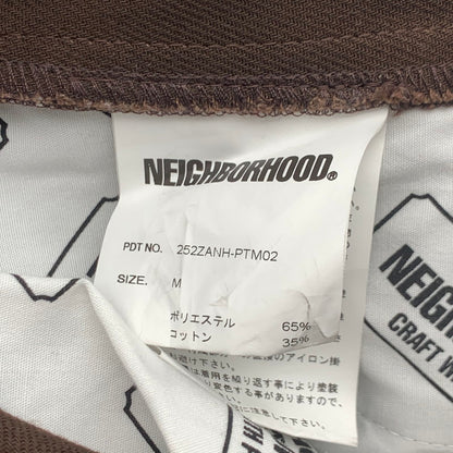 【中古品】【メンズ】 NEIGHBORHOOD 252ZANHPTM02 WP SLIM PANTS ネイバーフッド スリムパンツ ボトムス ブランド 古着 153-260726-gm-05-fuzh サイズ：M カラー：ブラウン 万代Net店