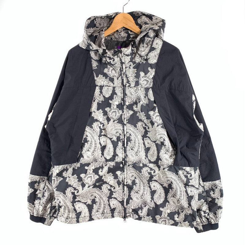 【中古品】【メンズ】 THE NORTH FACE PURPLE LABEL NP2925N ザ・ノースフェイス パープルレーベル ナイロンジャケット ブルゾン ブランド 古着 144-260627-gm-11-fuz サイズ：L カラー：ブラック ペイズリー 万代Net店