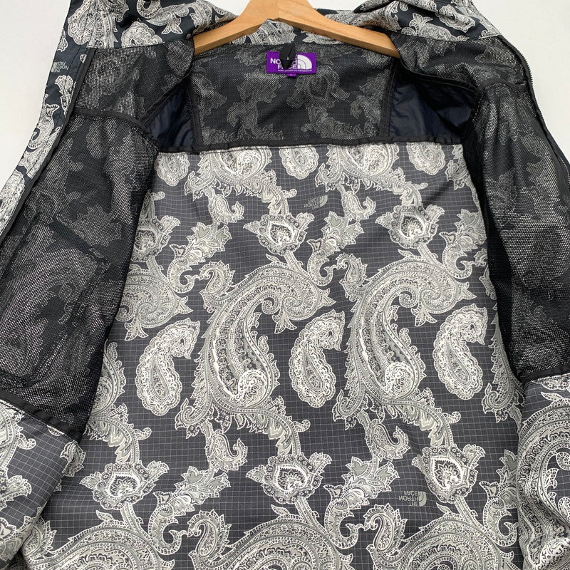 【中古品】【メンズ】 THE NORTH FACE PURPLE LABEL NP2925N ザ・ノースフェイス パープルレーベル ナイロンジャケット ブルゾン ブランド 古着 144-260627-gm-11-fuz サイズ：L カラー：ブラック ペイズリー 万代Net店