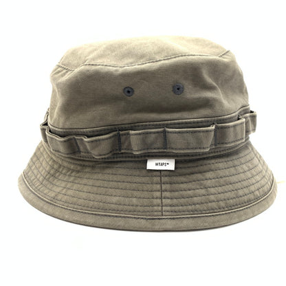 【中古品】【メンズ】 WTAPS JUNGLE HAT ダブルタップス ジャングルハット ブランド 帽子 185-260627-gm-37-fuz サイズ：01 カラー：カーキ 万代Net店