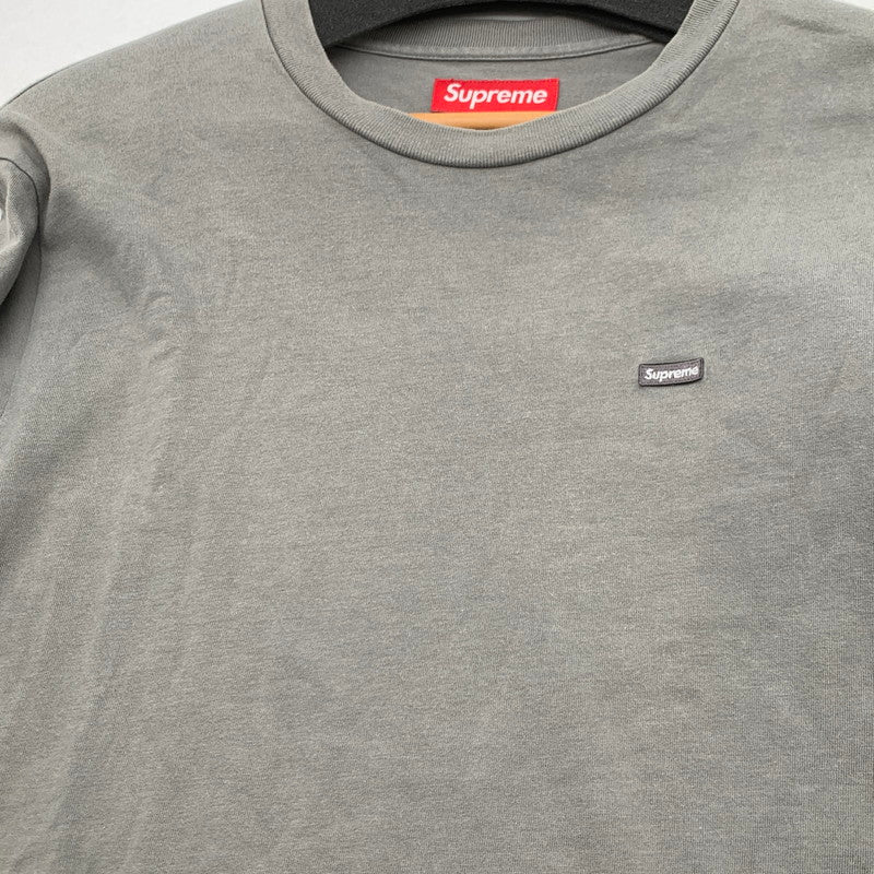 【中古品】【メンズ】 SUPREME SMALL BOX LOGO SS TEE シュプリーム スモールボックスロゴ 半袖Tシャツ カットソー ブランド 古着 149-260627-gm-14-fuz サイズ：S カラー：グレー 万代Net店