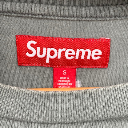 【中古品】【メンズ】 SUPREME SMALL BOX LOGO SS TEE シュプリーム スモールボックスロゴ 半袖Tシャツ カットソー ブランド 古着 149-260627-gm-14-fuz サイズ：S カラー：グレー 万代Net店