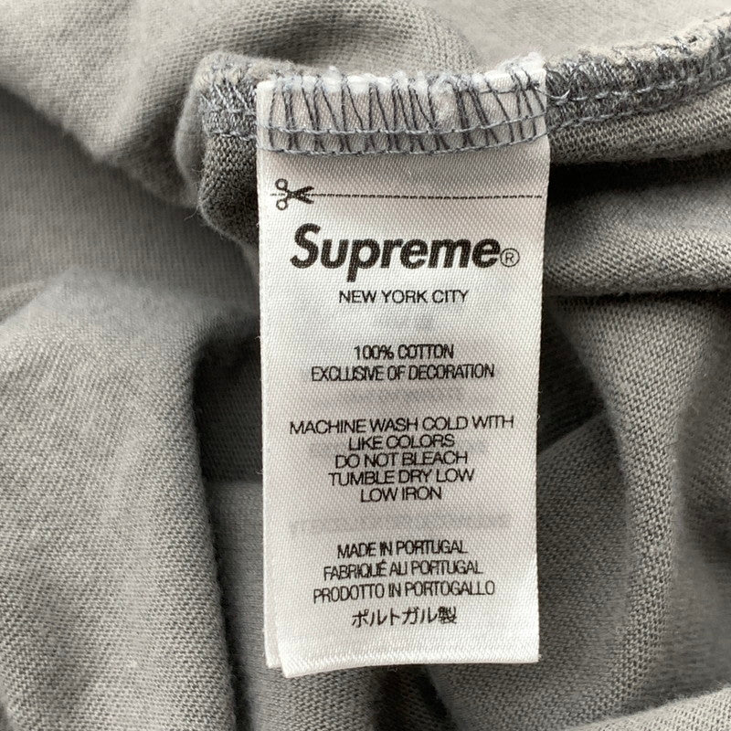 【中古品】【メンズ】 SUPREME SMALL BOX LOGO SS TEE シュプリーム スモールボックスロゴ 半袖Tシャツ カットソー ブランド 古着 149-260627-gm-14-fuz サイズ：S カラー：グレー 万代Net店