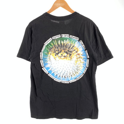 【中古品】【メンズ】 SUPREME SS TEE シュプリーム 半袖Tシャツ カットソー ハリセンボン ブランド 古着 149-260627-gm-27-fuz サイズ：M カラー：ブラック 万代Net店