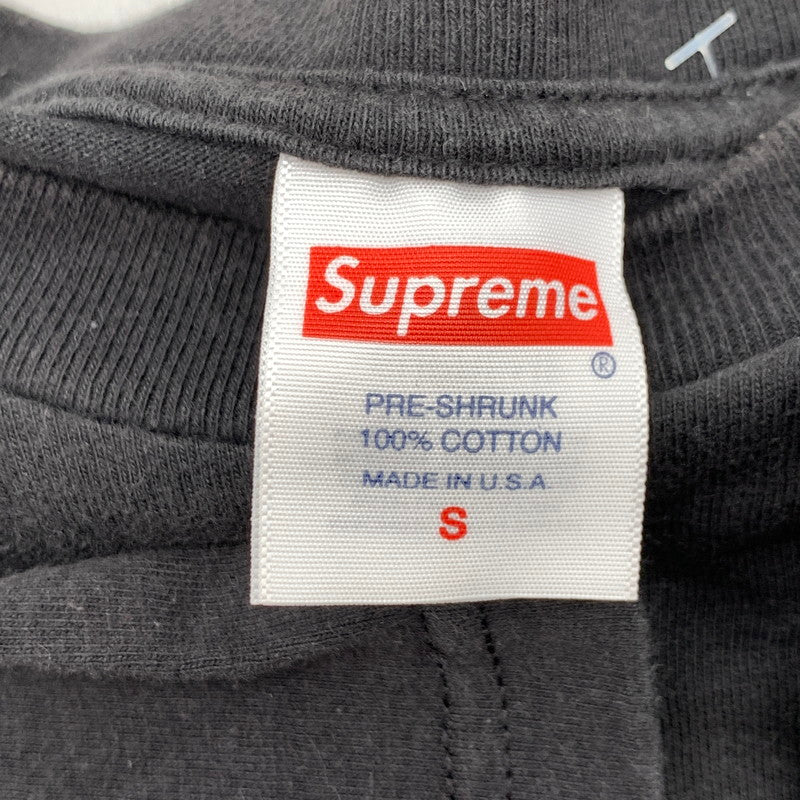 【中古品】【メンズ】 SUPREME SS TEE シュプリーム 半袖Tシャツ カットソー ハリセンボン ブランド 古着 149-260627-gm-27-fuz サイズ：M カラー：ブラック 万代Net店