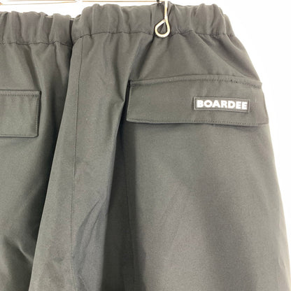 【中古品】【メンズ】 BOARDEE ボーディー ウェア スノーウェア スノボ 上下セット ※ほつれ・汚れ・使用感あり 127-261022-io-09-fuz サイズ：L カラー：ブラック 万代Net店