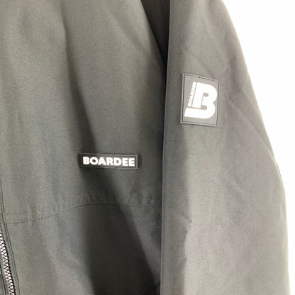 【中古品】【メンズ】 BOARDEE ボーディー ウェア スノーウェア スノボ 上下セット ※ほつれ・汚れ・使用感あり 127-261022-io-09-fuz サイズ：L カラー：ブラック 万代Net店