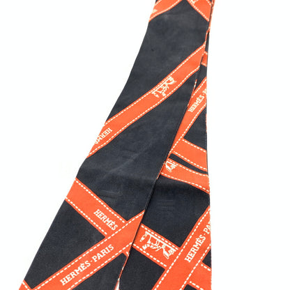 【中古品】【レディース】 HERMES エルメス ツイリースカーフ ブランド 小物 183-260627-gm-34-fuz カラー：ブラック ブラウン 万代Net店