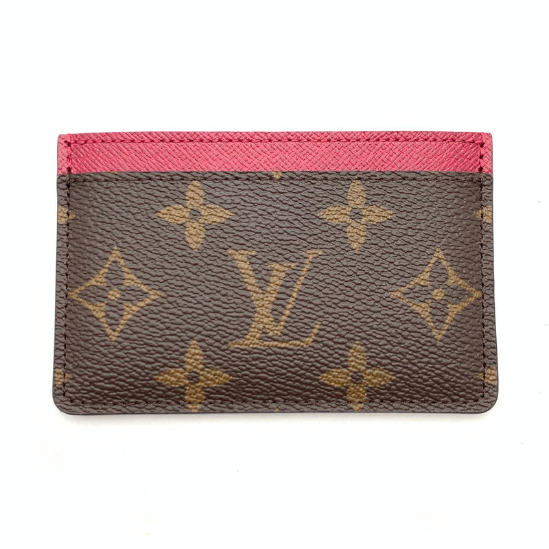 【中古品】【メンズ】 LOUIS VUITTON M60703 ルイ・ヴィトン ポルトカルト サーンプル カードケース 財布 ブランド 179-260627-gm-33-fuz カラー：ブラウン 万代Net店