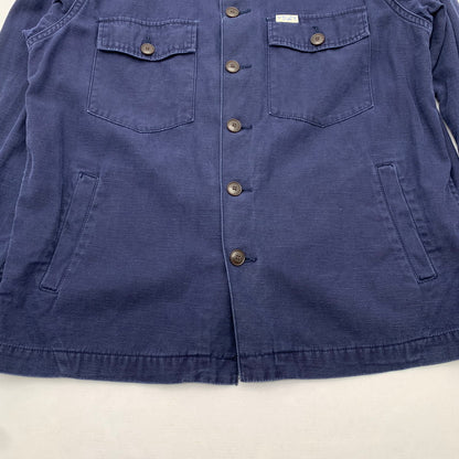 【中古品】【メンズ】 SUGAR CANE SC13816 シュガーケーン カバーオール ジャケット アウター ブランド 古着 ブルゾン 145-260628-gm-05-fuz サイズ：M カラー：ネイビー 万代Net店