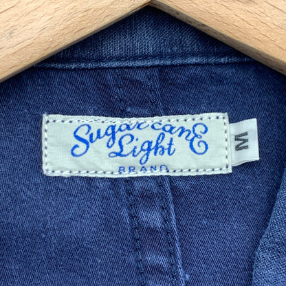 【中古品】【メンズ】 SUGAR CANE SC13816 シュガーケーン カバーオール ジャケット アウター ブランド 古着 ブルゾン 145-260628-gm-05-fuz サイズ：M カラー：ネイビー 万代Net店