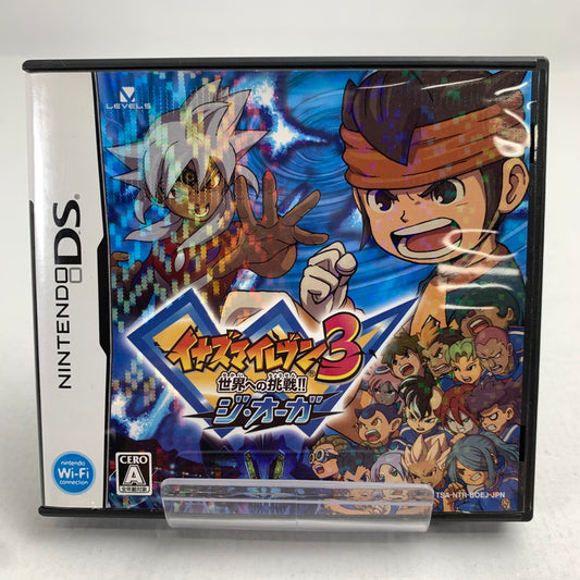 【中古品】 Nintendo DS イナズマイレブン3 世界への挑戦!! ジ・オーガ レトロゲーム 動作確認済 ※表紙傷み・取説欠品 [CERO区分_A / 全年齢対象商品] 023-260718-io-57-fuzh 万代Net店