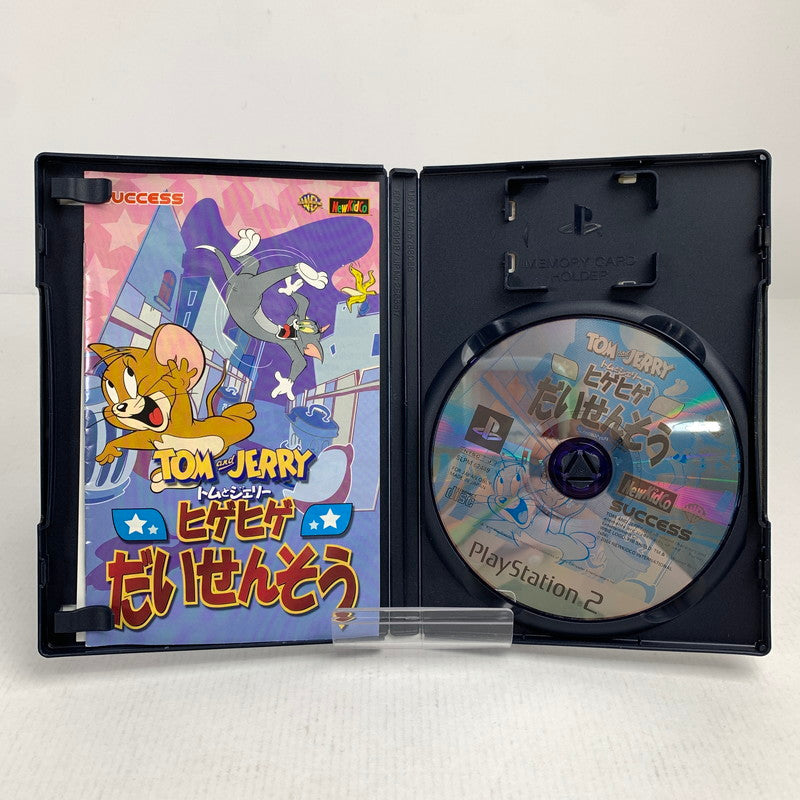 【中古美品】 PlayStation2 PS2 プレイステーション2 プレステ2 ソフト トムとジェリー ヒゲヒゲだいせんそう [CERO区分_A / 全年齢対象商品] 023-260626-mh-06-fuzh 万代Net店