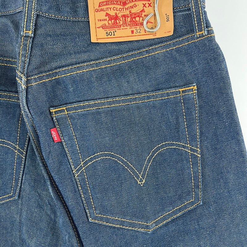 【中古品】【メンズ】 LEVIS 501 リーバイス501 デニムパンツ ジーンズ リジッド/ワンウォッシュ　※裾リペア有 156-260705-nm-09-fuzh サイズ：32 万代Net店