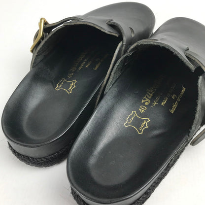 【中古品】【メンズ】 YUKETEN ユケテン SAL 1 サンダル シューズ 靴 本体のみ 164-260628-mh-01-fuz サイズ：40 カラー：ブラック 万代Net店