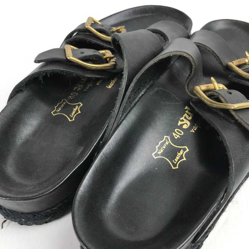【中古品】【メンズ】 YUKETEN ユケテン SAL 2 サンダル シューズ 靴 本体のみ 164-260628-mh-02-fuz サイズ：40 カラー：ブラック 万代Net店