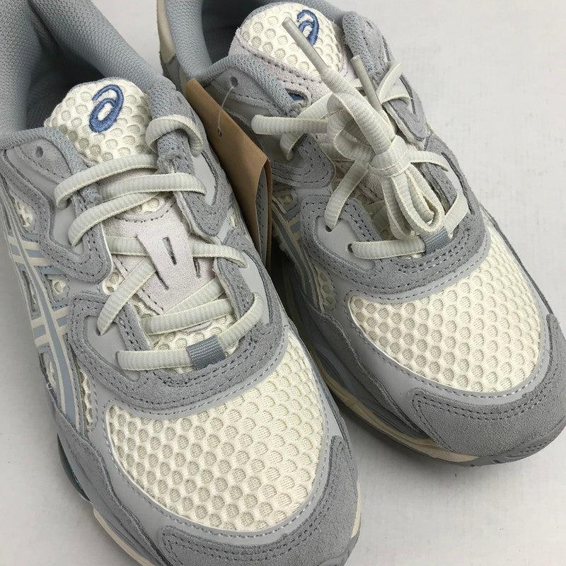 【中古美品】【メンズ】 ASICS アシックス F921223 スニーカー 靴 シューズ 162-260628-mh-04-fuz サイズ：25cm カラー：アイボリー グレー 万代Net店