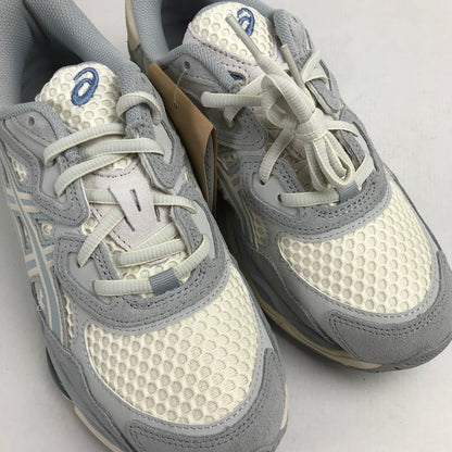 【中古美品】【メンズ】 ASICS アシックス F921223 スニーカー 靴 シューズ 162-260628-mh-04-fuz サイズ：25cm カラー：アイボリー グレー 万代Net店