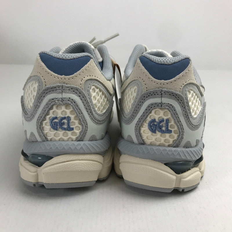 【中古美品】【メンズ】 ASICS アシックス F921223 スニーカー 靴 シューズ 162-260628-mh-04-fuz サイズ：25cm カラー：アイボリー グレー 万代Net店