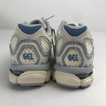 【中古美品】【メンズ】 ASICS アシックス F921223 スニーカー 靴 シューズ 162-260628-mh-04-fuz サイズ：25cm カラー：アイボリー グレー 万代Net店