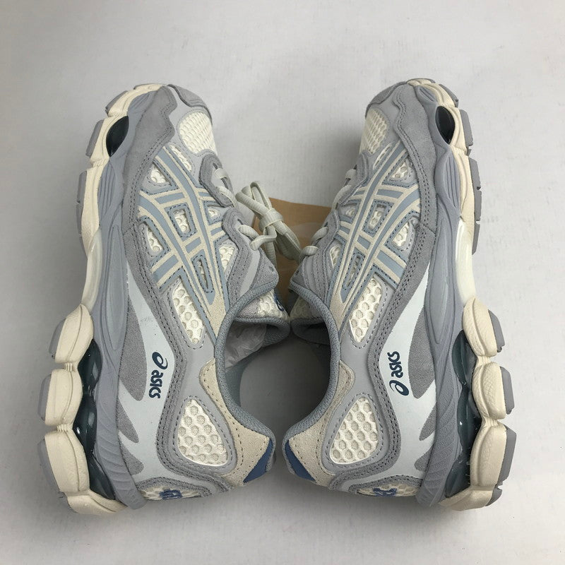 【中古美品】【メンズ】 ASICS アシックス F921223 スニーカー 靴 シューズ 162-260628-mh-04-fuz サイズ：25cm カラー：アイボリー グレー 万代Net店