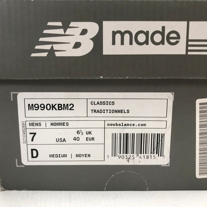 【中古品】【メンズ】 NEW BALANCE ニューバランス M990KBM2 990V2 スニーカー 靴 シューズ 162-260628-mh-14-fuz サイズ：25cm カラー：グレー ブルー 万代Net店