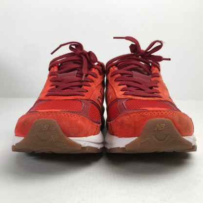 【中古品】【メンズ】 NEW BALANCE ニューバランス M990MS5 990V5 スニーカー 靴 シューズ 162-260628-mh-16-fuz サイズ：25cm カラー：レッド 万代Net店