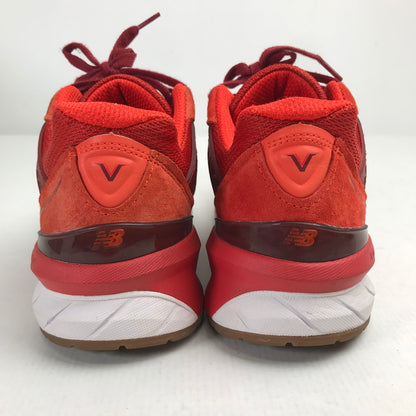 【中古品】【メンズ】 NEW BALANCE ニューバランス M990MS5 990V5 スニーカー 靴 シューズ 162-260628-mh-16-fuz サイズ：25cm カラー：レッド 万代Net店