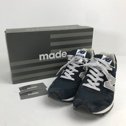 【中古品】【メンズ】 NEW BALANCE ニューバランス M996NAV SNEAKER スニーカー 靴 シューズ 162-260628-mh-12-fuz サイズ：25cm カラー：ネイビー 万代Net店