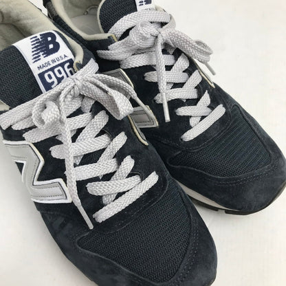 【中古品】【メンズ】 NEW BALANCE ニューバランス M996NAV SNEAKER スニーカー 靴 シューズ 162-260628-mh-12-fuz サイズ：25cm カラー：ネイビー 万代Net店