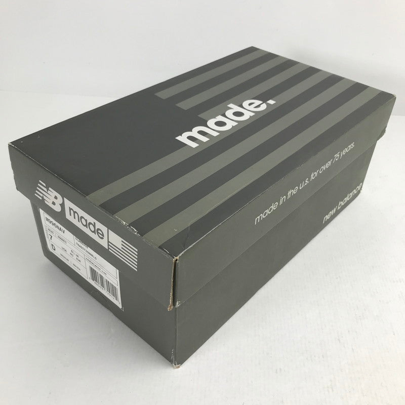 【中古品】【メンズ】 NEW BALANCE ニューバランス M996NAV SNEAKER スニーカー 靴 シューズ 162-260628-mh-12-fuz サイズ：25cm カラー：ネイビー 万代Net店