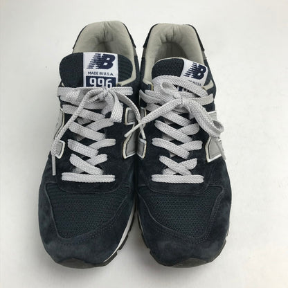 【中古品】【メンズ】 NEW BALANCE ニューバランス M996NAV SNEAKER スニーカー 靴 シューズ 162-260628-mh-12-fuz サイズ：25cm カラー：ネイビー 万代Net店
