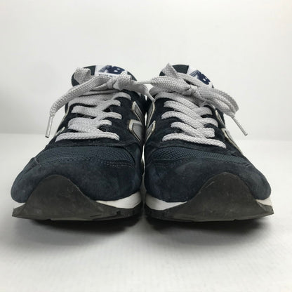 【中古品】【メンズ】 NEW BALANCE ニューバランス M996NAV SNEAKER スニーカー 靴 シューズ 162-260628-mh-12-fuz サイズ：25cm カラー：ネイビー 万代Net店