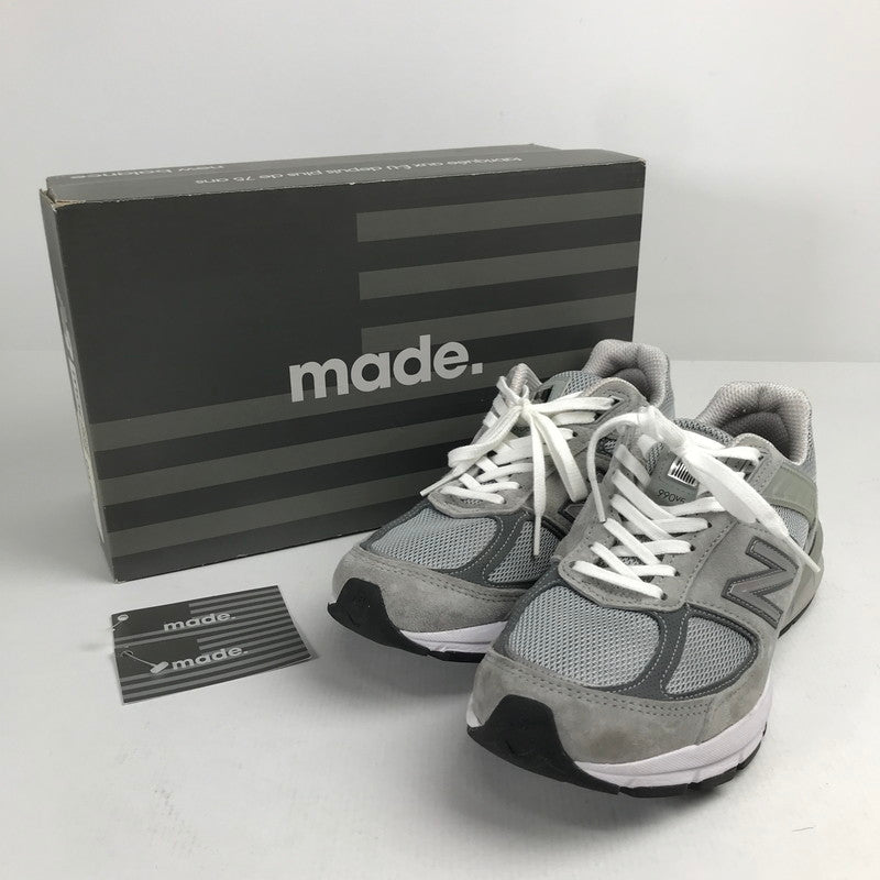 【中古品】【メンズ】 NEW BALANCE ニューバランス M990GL5 990V5 "GRAY" スニーカー 靴 シューズ 162-260628-mh-13-fuz サイズ：25cm カラー：グレー 万代Net店