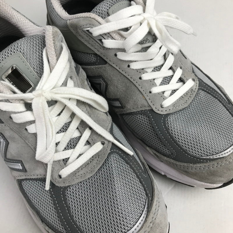 【中古品】【メンズ】 NEW BALANCE ニューバランス M990GL5 990V5 "GRAY" スニーカー 靴 シューズ 162-260628-mh-13-fuz サイズ：25cm カラー：グレー 万代Net店