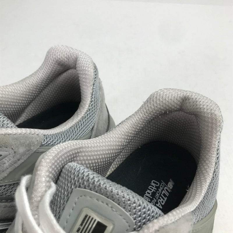 【中古品】【メンズ】 NEW BALANCE ニューバランス M990GL5 990V5 "GRAY" スニーカー 靴 シューズ 162-260628-mh-13-fuz サイズ：25cm カラー：グレー 万代Net店