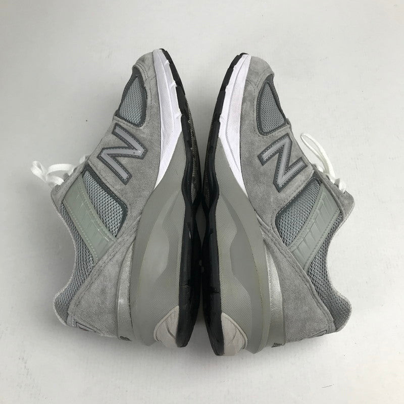 【中古品】【メンズ】 NEW BALANCE ニューバランス M990GL5 990V5 "GRAY" スニーカー 靴 シューズ 162-260628-mh-13-fuz サイズ：25cm カラー：グレー 万代Net店