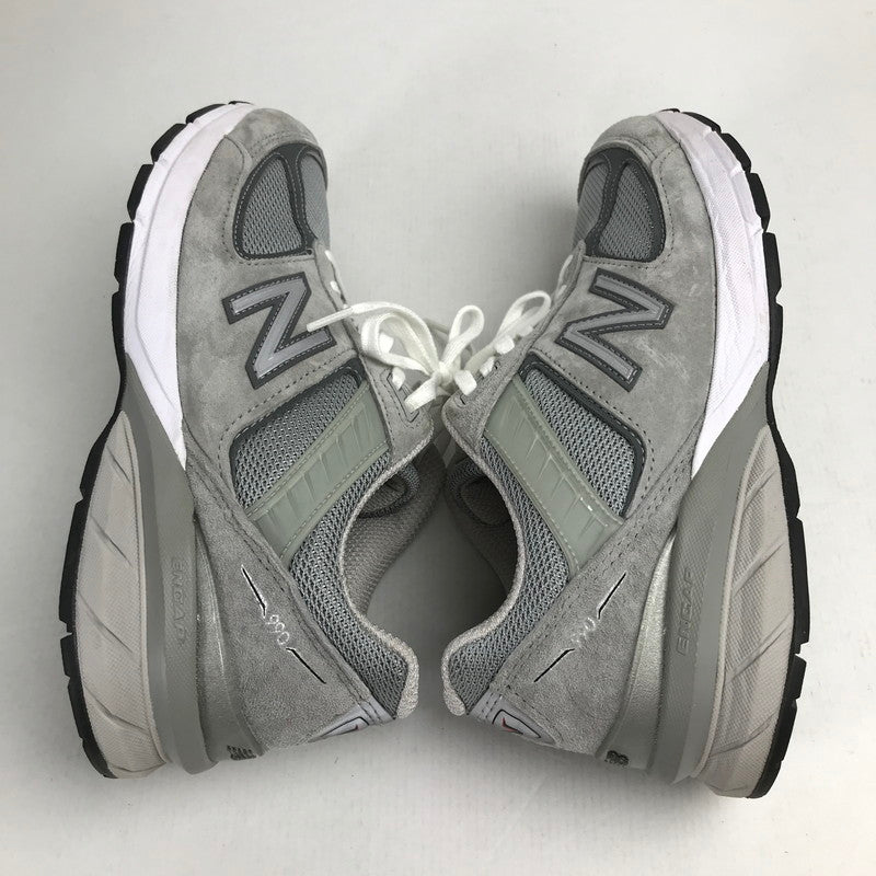【中古品】【メンズ】 NEW BALANCE ニューバランス M990GL5 990V5 "GRAY" スニーカー 靴 シューズ 162-260628-mh-13-fuz サイズ：25cm カラー：グレー 万代Net店