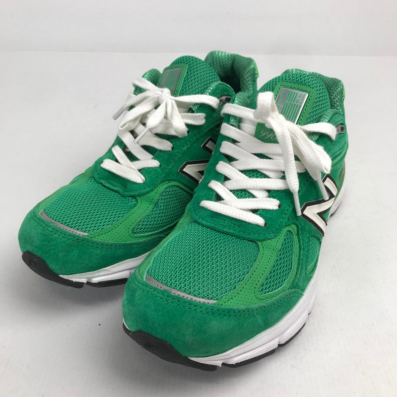 【中古品】【メンズ】 NEW BALANCE ニューバランス M990NG4 990V4 本体のみ スニーカー 靴 シューズ 162-260628-mh-03-fuz サイズ：25cm カラー：グリーン 万代Net店