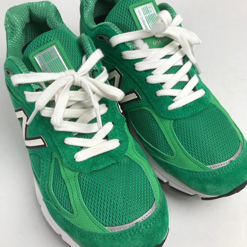 【中古品】【メンズ】 NEW BALANCE ニューバランス M990NG4 990V4 本体のみ スニーカー 靴 シューズ 162-260628-mh-03-fuz サイズ：25cm カラー：グリーン 万代Net店