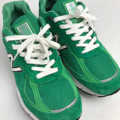 【中古品】【メンズ】 NEW BALANCE ニューバランス M990NG4 990V4 本体のみ スニーカー 靴 シューズ 162-260628-mh-03-fuz サイズ：25cm カラー：グリーン 万代Net店