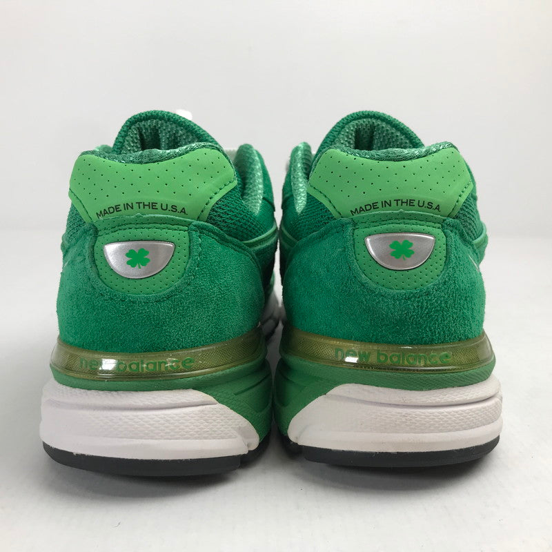 【中古品】【メンズ】 NEW BALANCE ニューバランス M990NG4 990V4 本体のみ スニーカー 靴 シューズ 162-260628-mh-03-fuz サイズ：25cm カラー：グリーン 万代Net店