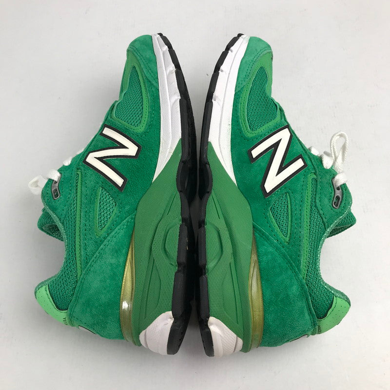 【中古品】【メンズ】 NEW BALANCE ニューバランス M990NG4 990V4 本体のみ スニーカー 靴 シューズ 162-260628-mh-03-fuz サイズ：25cm カラー：グリーン 万代Net店
