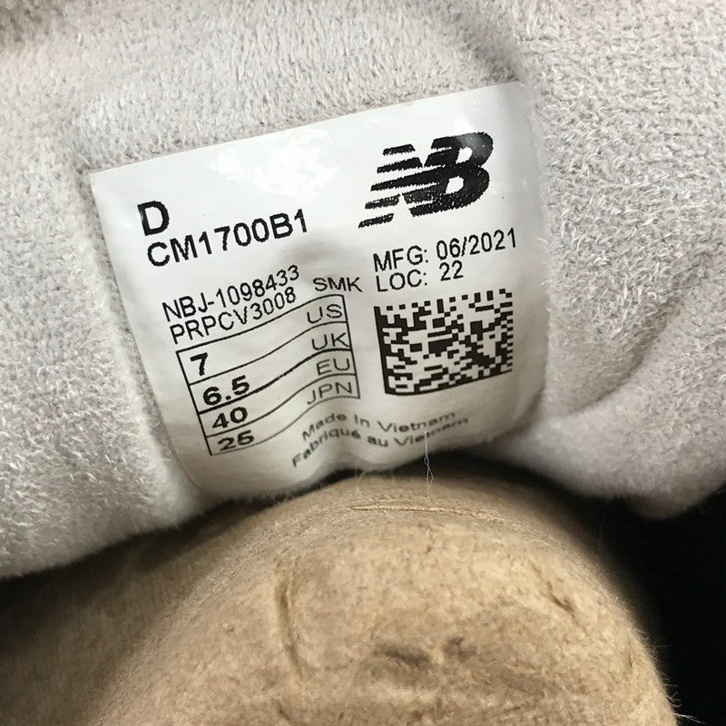 【中古品】【メンズ】 NEW BALANCE ニューバランス CM1700B1 SNEAKER スニーカー 靴 シューズ 162-260628-mh-11-fuz サイズ：25cm カラー：グレー 万代Net店