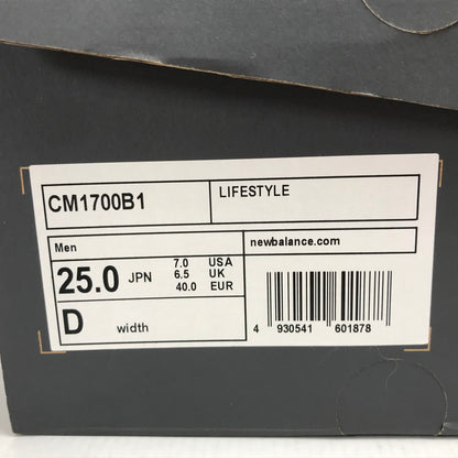 【中古品】【メンズ】 NEW BALANCE ニューバランス CM1700B1 SNEAKER スニーカー 靴 シューズ 162-260628-mh-11-fuz サイズ：25cm カラー：グレー 万代Net店