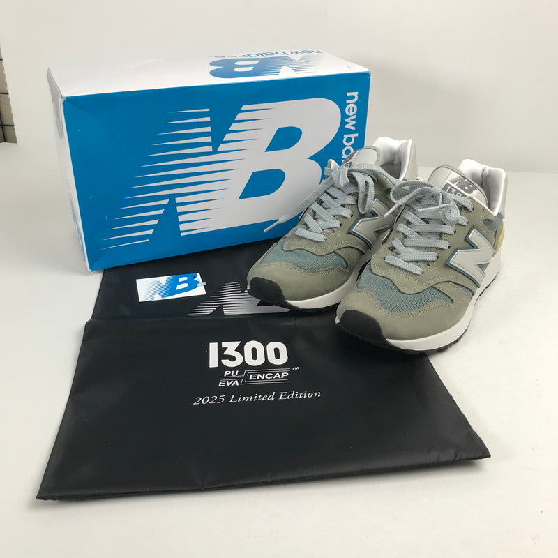 【中古品】【レディース】 NEW BALANCE ニューバランス 1300JP SNEAKER スニーカー 靴 シューズ 166-260628-mh-08-fuz サイズ：24.5cm カラー：グレー 万代Net店